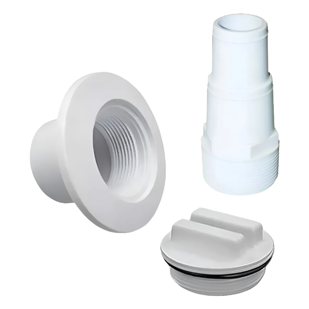 KIT, BOQUILLA DE BARREDORA+TAPON+ADAPTADOR A MANGUERA